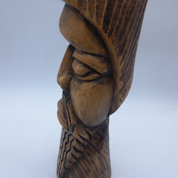 Wooden Viking Statue - Picture 9 of 11